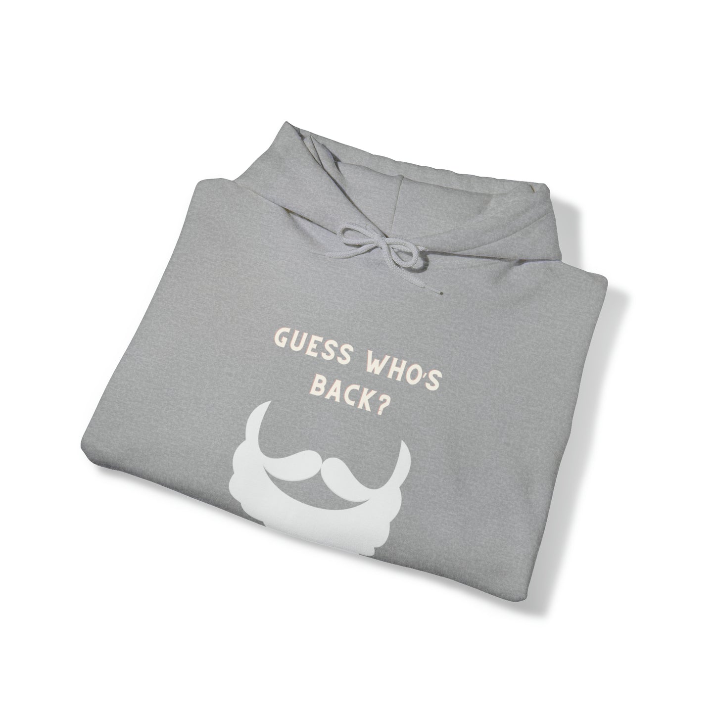 Guess who's back Santa Unisex Heavy Blend™ Hooded Sweatshirt